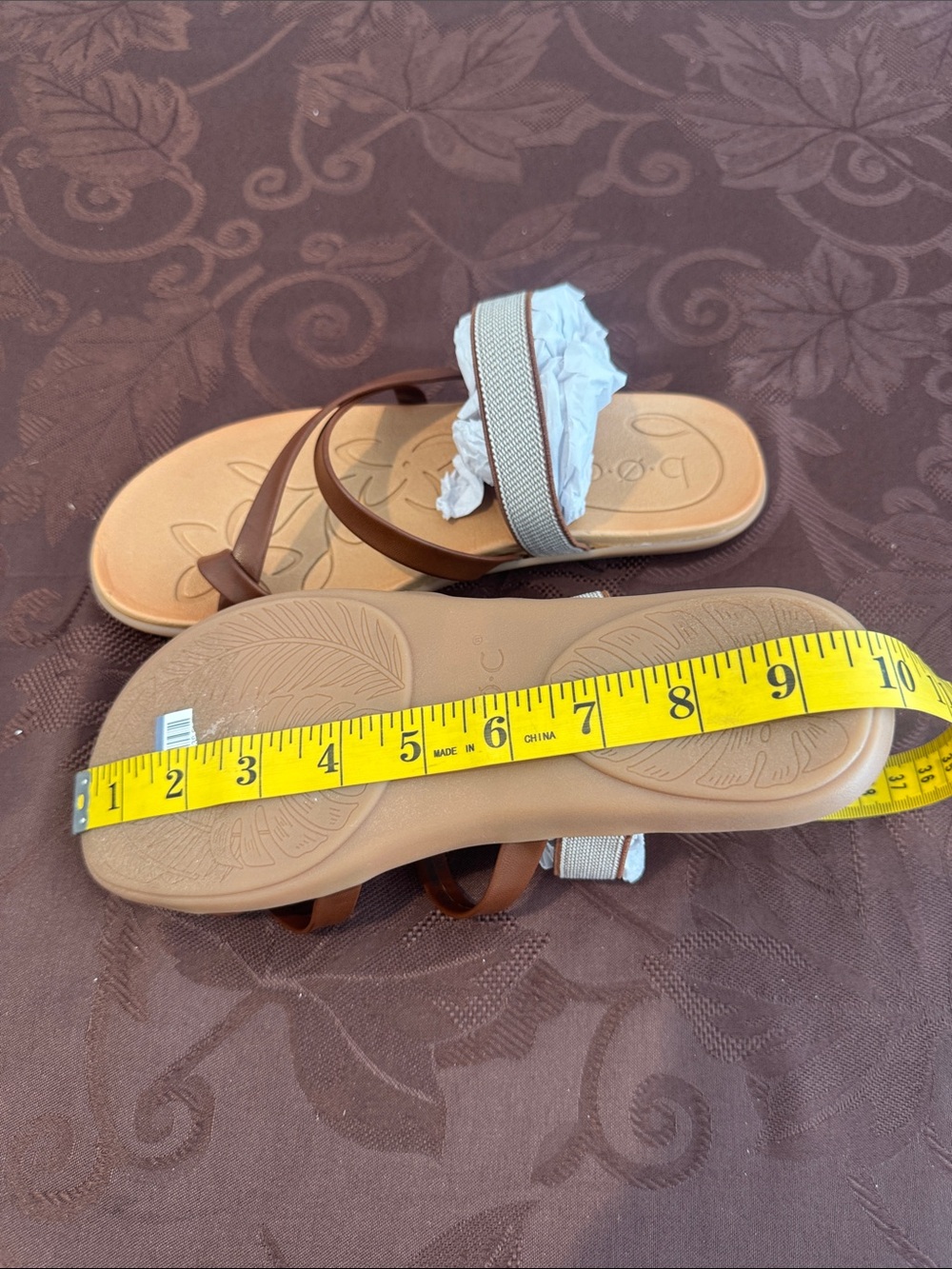 NWOT b.o.c. By Born slide on Sandals. Size 7 - Picture 14 of 14